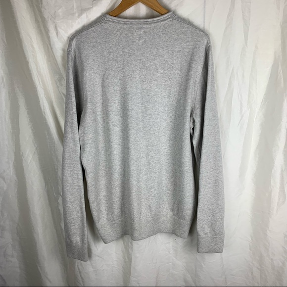 Gap Knit Crewneck Sweater in Heathered Grey - Picture 6 of 6